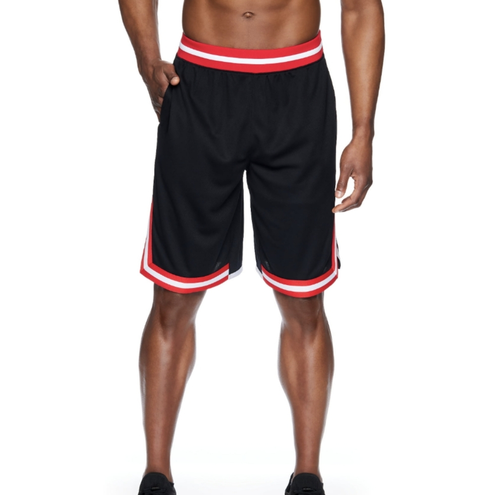 Mens 2XL Sideline Basketball Shorts NEW Activewear Gym Shorts And1 Black